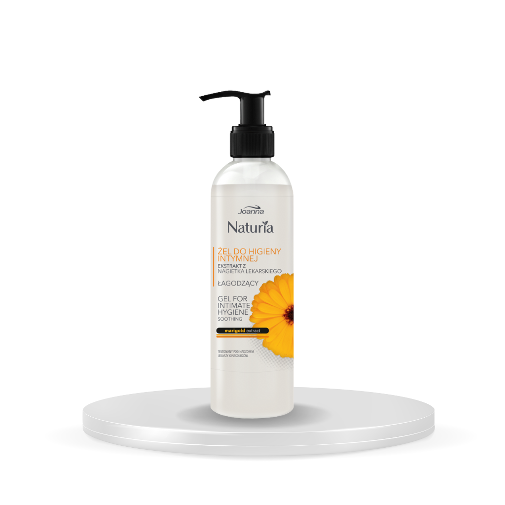 Soothing gel wash for sensitive areas with sunflower extract – intimate hygiene gel