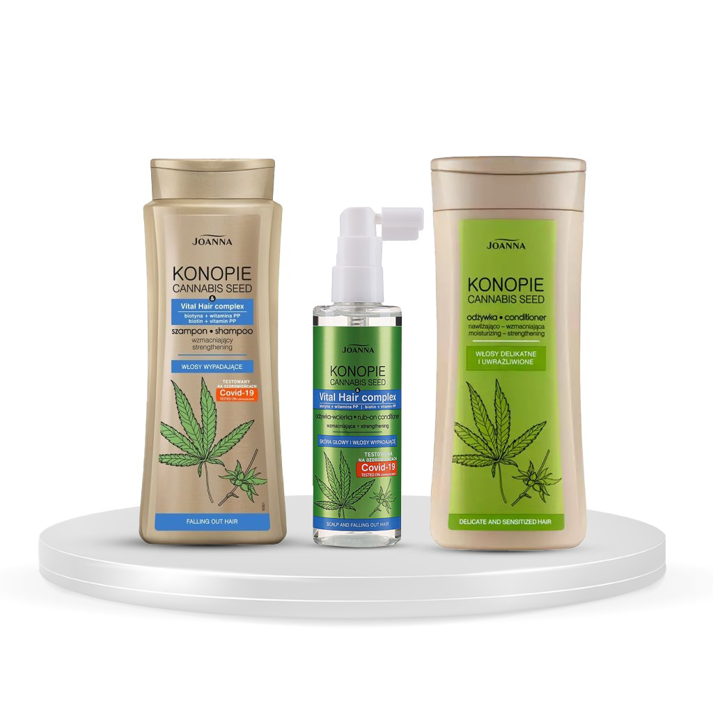 konopie Cannabis Seeds Hair Care Package